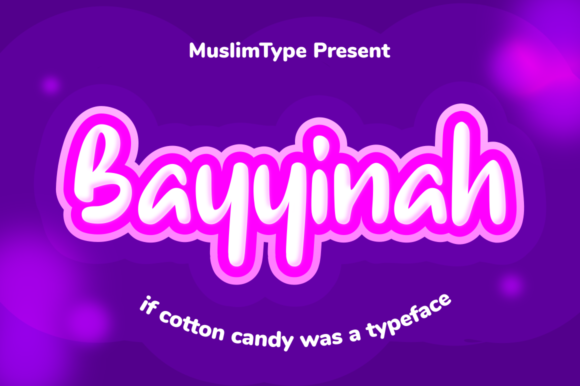 Bayyinah: A Joyful Display Font for Eye-Catching Campaigns
