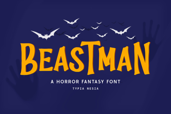 Beastman: A Joyful Display Font for Marketers and Creators