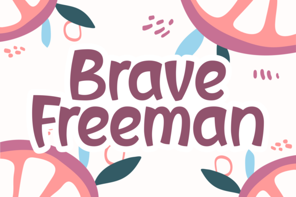 Brave Freeman Font for Modern Editorial Design
