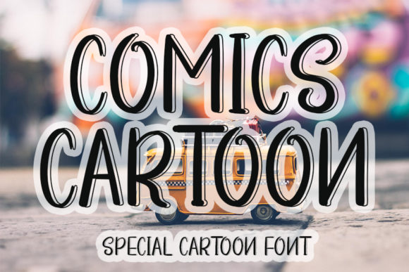 Comics Cartoon Font for Eye-Catching Branding and Digital Content