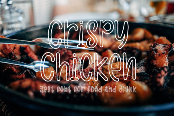 Crispy Chicken Font for Creative Branding Projects