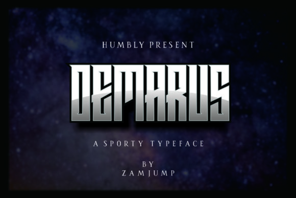 Demarus: A Display Font That Elevates Branding for Small Businesses