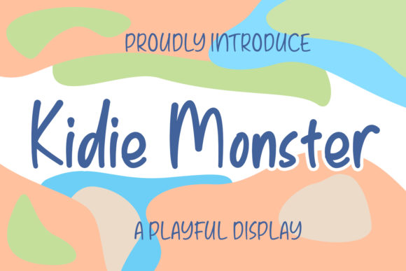 Kidie Monster: A Playful Display Font for Engaging Campaigns