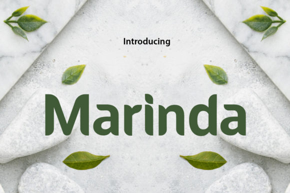 Marinda: A Bold Display Font for Creative Makers