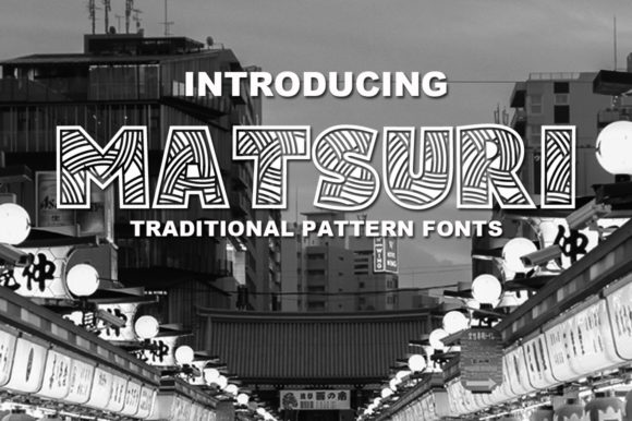 Matsuri Font for Joyful Craft and Design Projects