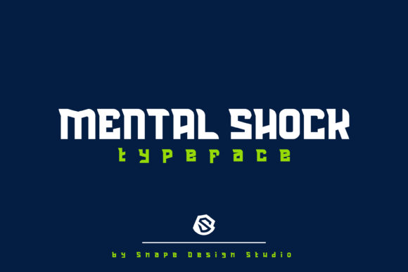 Mental Shock Font for Bold Branding and Eye-Catching Designs