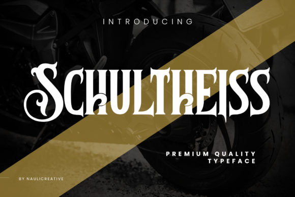 Schultheiss: A Display Font That Elevates Editorial Design