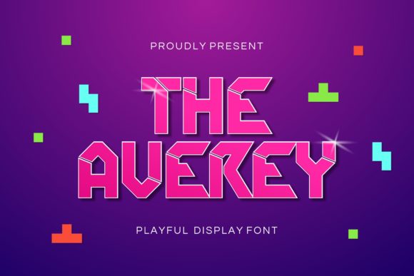 The Averey: A Playful Display Font for Creative Branding