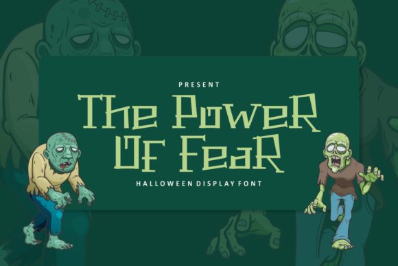 The Power of Fear Font for Halloween Designs