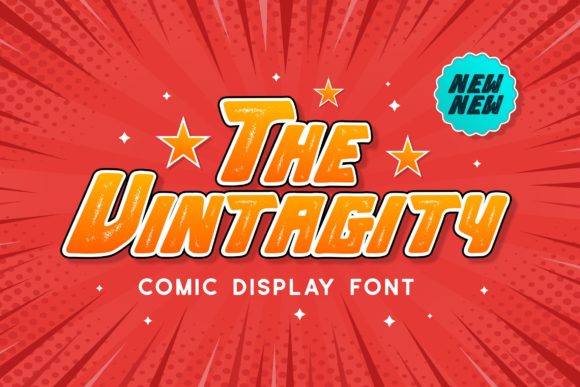 The Vintagity: A Vintage-Inspired Display Font for Editorial Design
