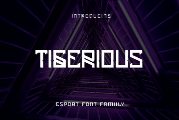 Tigerious: A Futuristic Display Font for Bold Editorial Design
